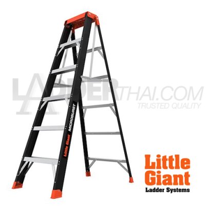 LG15710-001 (8 ฟุต) บันไดไฟเบอร์กลาส MICROBURST LITTLE GIANT